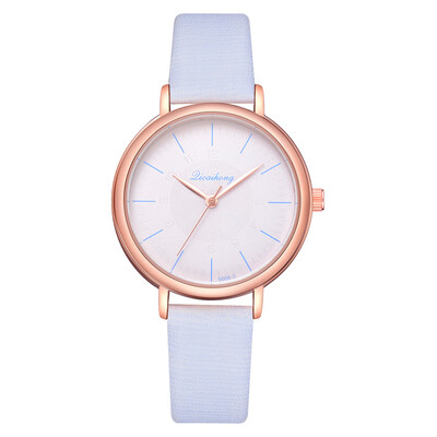 

Wish new direct sales quality belt business quartz watch casual temperament ladies watch wholesale