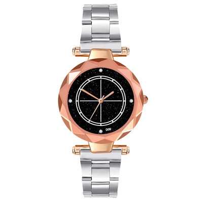 

Women Watches Rhinestone Romantic Starry Sky Dial Ladies Quartz Wristwatch Design Alloy Strap Fashion Clock Gift Montre Femme