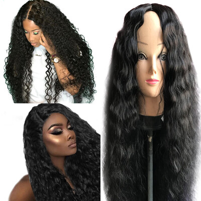 

〖Follure〗Womens Fashion Wig Black Synthetic Hair Long Wigs Wave Curly Wig