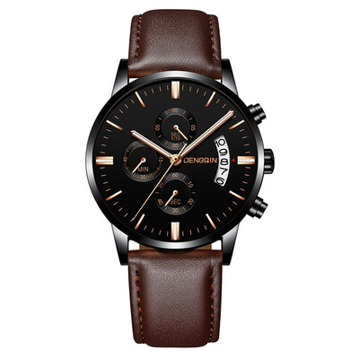 

Gobestart Luxury Watches Quartz Watch Stainless Steel Dial Casual Bracele Watch