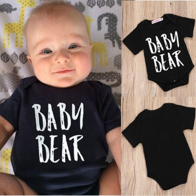 

Cotton Newborn Infant Baby Boy Girls Bodysuit Romper Jumpsuit Clothes Outfits