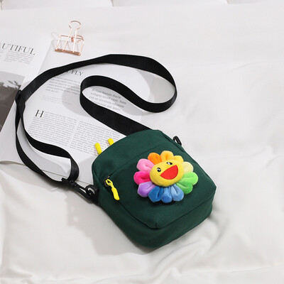 

Sen girl small bag female 2019 new ins Japanese Harajuku student cute canvas shoulder Messenger bag