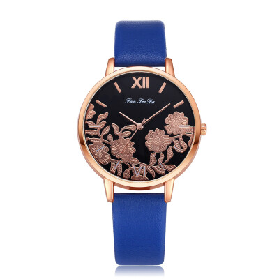 

FANTEEDA Womens Watch Fashion Flower Dial Print Watch