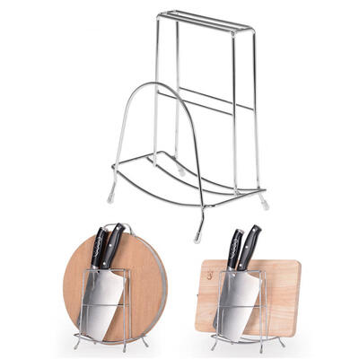 

Greensen Kitchen Knife Holder Storage Cutter Rack Cutting Board Stand Tool Kitchen Accessory