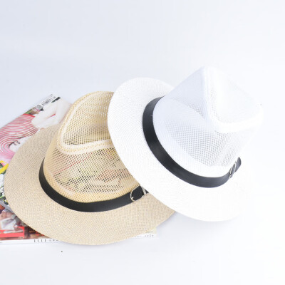 

Women Spring Summer Sum Cap Hollow Out Wide-Brim Fedora Hats Bowler Floppy Straw Caps Beach Sunhats