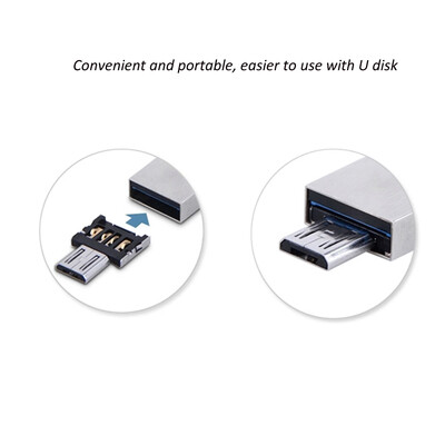 

Ultra Mini Micro USB 5pin OTG Adapter Connector for CellphoneTabletUSB CableFlash Disk