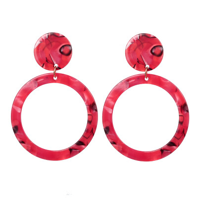 

Womens Earrings Fashion Korea Acrylic Leopard Pattern Bohemian Charm Geometric Drop Earrings for Girls Jewelry Gifts 2019 New