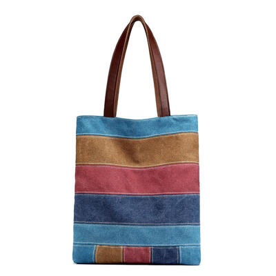 

Colorful Vintage Women Canvas Shoulder Handbags Shopping Casual Totes Bags