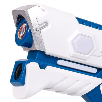 

CAN HUI childrens toy gun cs electric sound vibration infrared double gun flying saucer set 9390