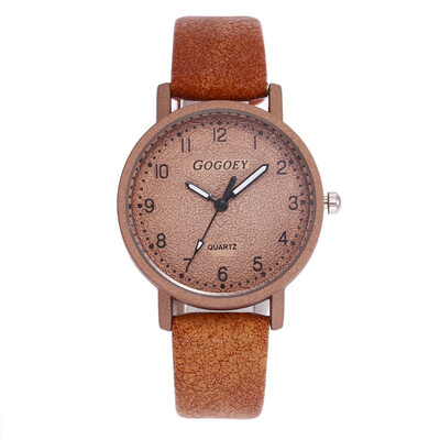 

GOGOEY brand simple digital quartz watch matte quality watch