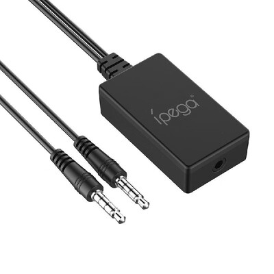 

iPega 9176 Audio Headphone Earphone Adaptor Gaming Headset Splitter Converter Connector with Dual 35mm 18 Plugs Male for Switc