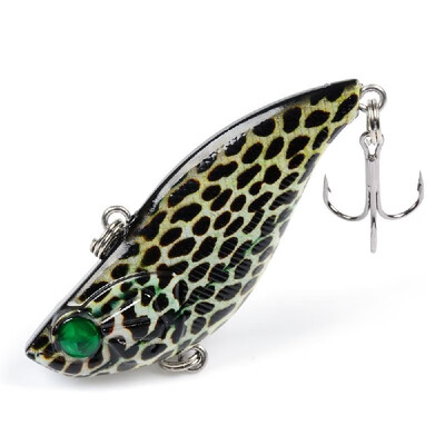

58cm 135g VIB Fishing Lures with Treble Hooks 3D Eyes Lifelike Fishing Bait Artificial Hard Bait Lure