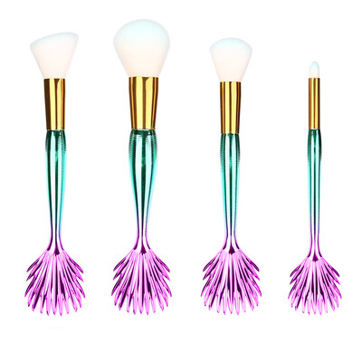 

〖Follure〗4PCS Make Up Foundation Eyebrow Eyeliner Blush Cosmetic Concealer Brushes