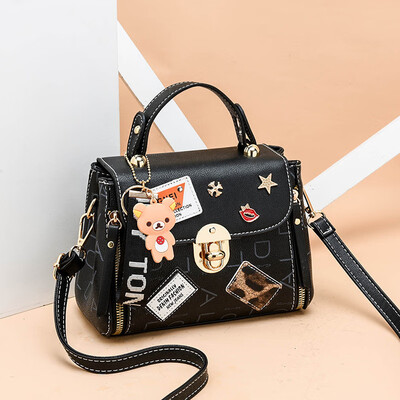 

Handbags handbags 2019 new seal small square bag European&American fashion shoulder bag wild diagonal package