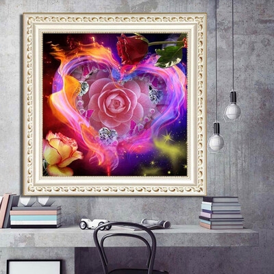 

Toponeto 5D Full Square Dirll Embroidery Paintings Rhinestone Pasted DIY Diamond Painting