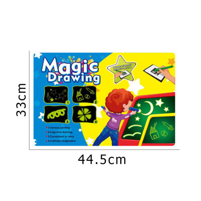 

Siaonvr Draw With Light-Fun And Developing Toy And Developing Toy Big Pack 1Pen Set A3