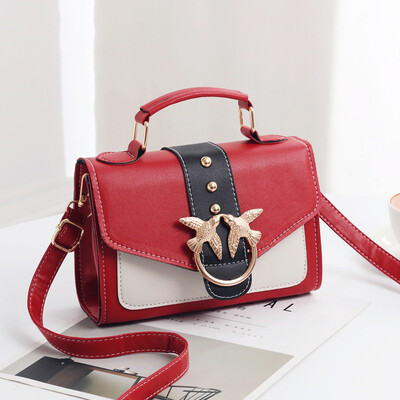 

2019 spring&summer new womens bag cool Korean fashion small square bag trend shoulder Messenger bag for