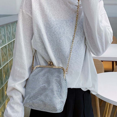 

Tailored Womens Fashion Dinner Bag Solid Color Shoulder Bag Bright Color Crossbody Bag