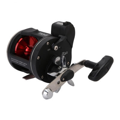 

Greensen Trolling Reels Equipped With Line Counter Black Trolling Saltwater Offshore Reel Wheel