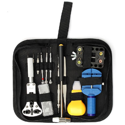 

Watch Repair Tool 14Pcs Watch Tools Clock Repair Tool Kit Opener Link Pin Remover Set Spring Bar Watchmaker Remove Tools