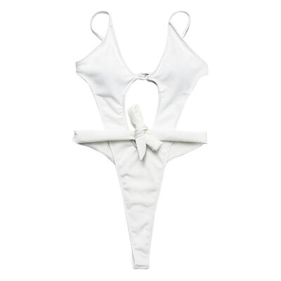 

Sexy Swimsuit Women Bandage One Piece Bikini Hollow Backless Bathing Suit