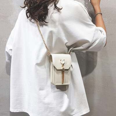 

Net red mini bag 2019 new wild fashion chain shoulder bag summer small fresh ins slung small bag