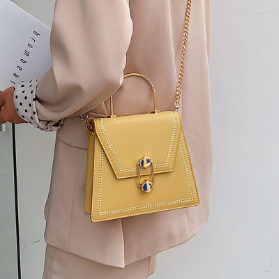 

Net red pouch handbag 2019 new handbag summer small fresh messenger bag wild ins chain shoulder bag
