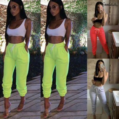 

Womens High Waist Plus Size Trousers Ladies Slim Fit Long Slim Pencil Pants