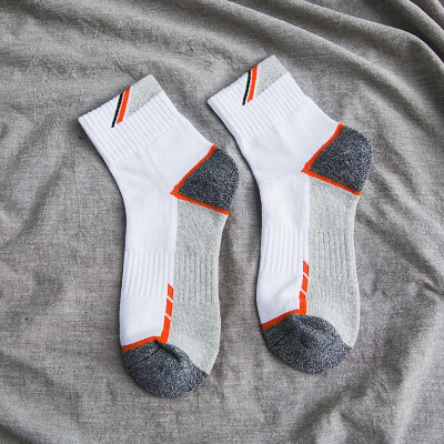 

Men Ankle Socks Contrast Color Business Casual Fashion Autumn Winter Cotton Hosiery