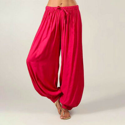 

HAREM TROUSERS Ali Baba Pants Aladdin Afghan Genie Hippy Yoga Jumpsuit Cotton