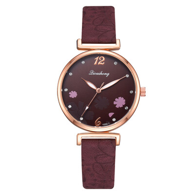 

Fashion printed watch snowflake mirror rhinestone scale noble female watch