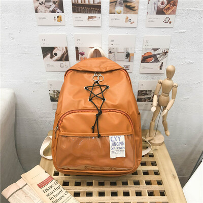 

Ins bag girl Korean version of high school students Japanese campus simple Mori Department of ancient sense girl backpack backpack