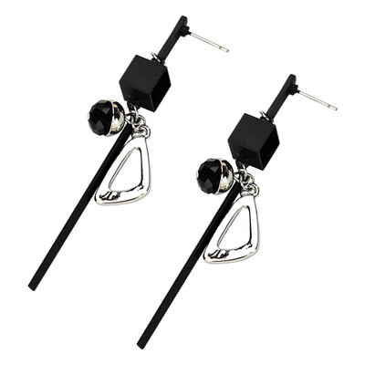 

Brand Fashion Black Geometric Earrings Simple Earrings Earrings Women Party Jewelry
