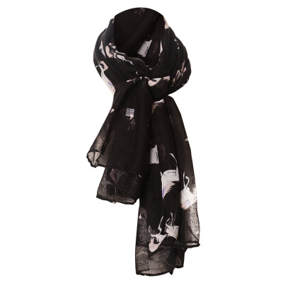 

Gobestart Horse Print Scarf Fashion Farm Animal Lady Wrap Neck Shawl Soft Stole Hot