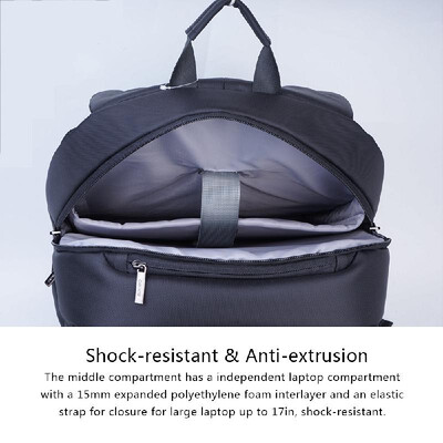

OSOCE Laptop Backpack Anti-Theft Men & Women College School Computer Trave Bag for 17in Laptop with Waterproof Cover
