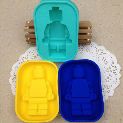 

DIY Fondant Cake Decorating Tools Lego Mold Super Big Robot Lego Cake Mold
