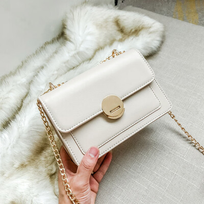 

Womens small square bag Korean version tide chain bag one shoulder oblique bag summer girl small satchel bag