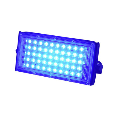 

220V RGB LED Floodlights Outdoor IP66 Waterproof 50W Ultra bright LED Flood multicolour Ligh LED Multifunctional Portable Lamp