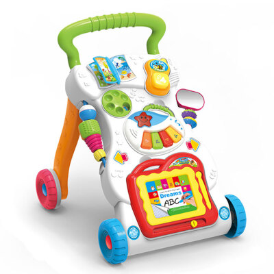 

Baby Activity Walker Center Learning Walkers Kids Magnetic Drawing Board Toddler Musical Toys