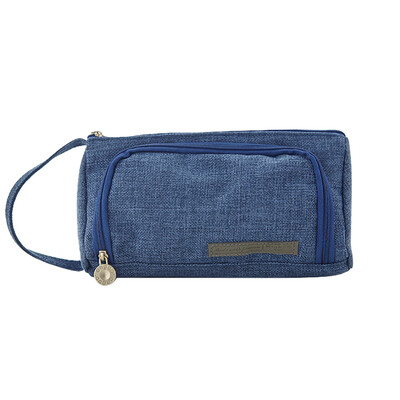 

Siaonvr Canvas Large Capacity Pencil Case Multifunctional Zipper School Portable Simple