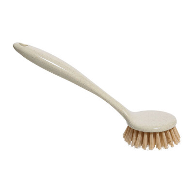 

Kitchen Cleaning Utensils Long Handle Can Be Hung Soft Hair Environmentally Friendly Wheat Straw Cleaning Brush