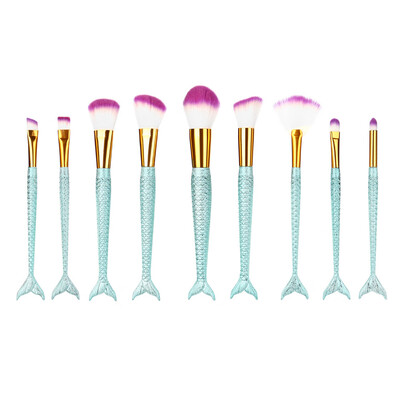 

〖Follure〗10PCS Make Up Foundation Eyebrow Eyeliner Blush Cosmetic Concealer Brushes