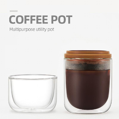 

Glass Coffee Bottle Glass Bottle Pour Over Coffee Maker Glass Coffee Dripper Tea Maker