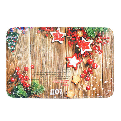 

〖Follure〗Popular Christmas Door Room Floor Mat Indoor Carpets Rag Bathmat Home Decor