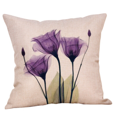 

〖Follure〗Retro Cotton Linen Home Sofa Decor Throw Pillow Case Flowers Cushion Cover