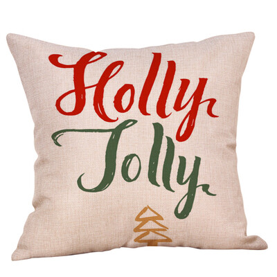 

Siaonvr Christmas Throw Pillow Cover Pillowcases Decorative Sofa Cushion Cover