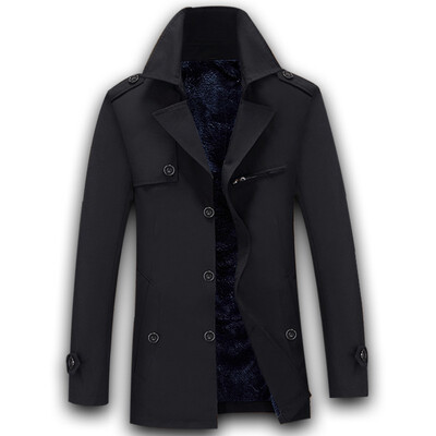 

KSENV medium&short mens windbreaker autumn&winter short windbreaker jacket casual jacket wild slim 10632