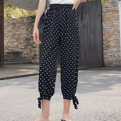 

Tailored Fashion Women Casual Loose Trousers Ankle -Length Pant