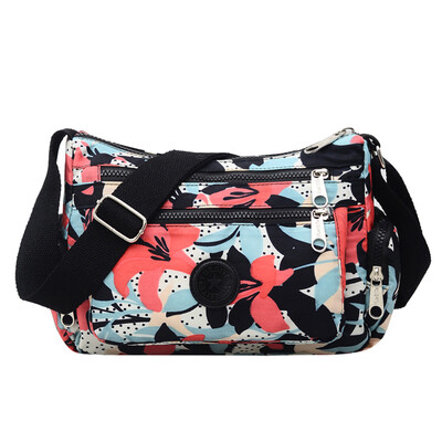 

Nylon bag ladies large capacity light weight middle-aged&old mothers Oxford canvas one shoulder inclined bag ladies
