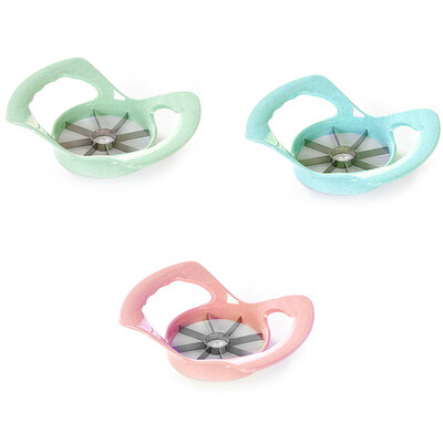 

Stainless Steel Fruit Cutter PP Non-slip Handle Vegetable Watermelon Slicer Kitchen Supplies